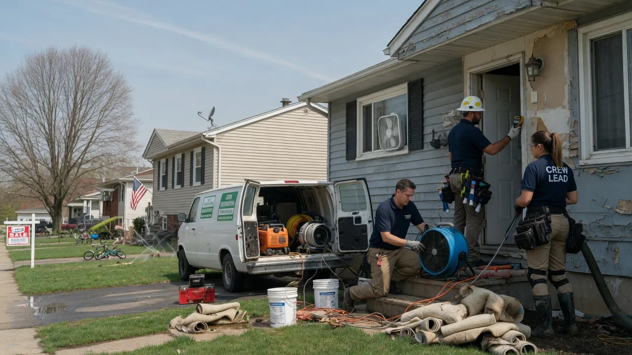 Flood Cleanup in Quincy, PA near me